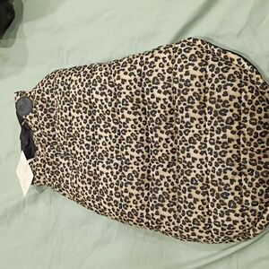 Leopard Print Puffer Vest For Pet
